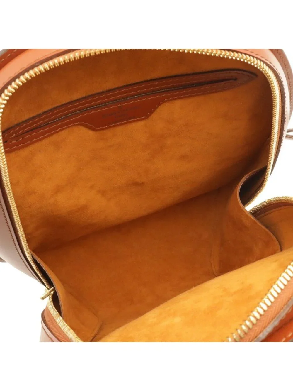 Louis Vuitton Epi Mabillon Backpack Shoulder Bag Leather Kenya Brown